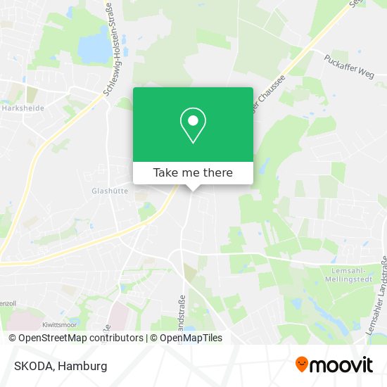 SKODA map