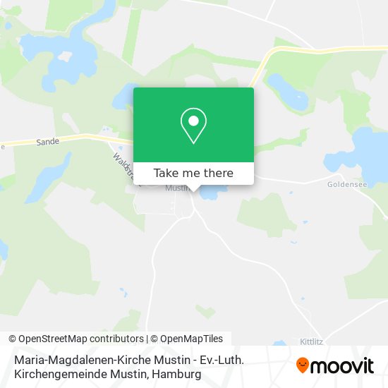 Maria-Magdalenen-Kirche Mustin - Ev.-Luth. Kirchengemeinde Mustin map