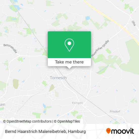 Bernd Haarstrich Malereibetrieb map