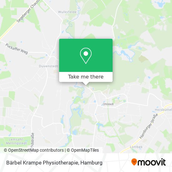 Bärbel Krampe Physiotherapie map