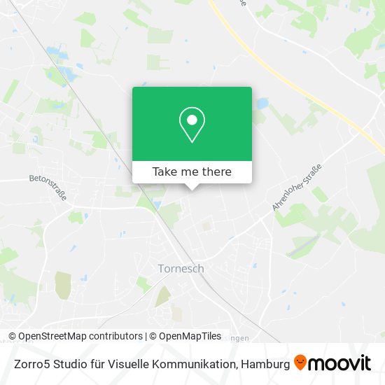 Zorro5 Studio für Visuelle Kommunikation map
