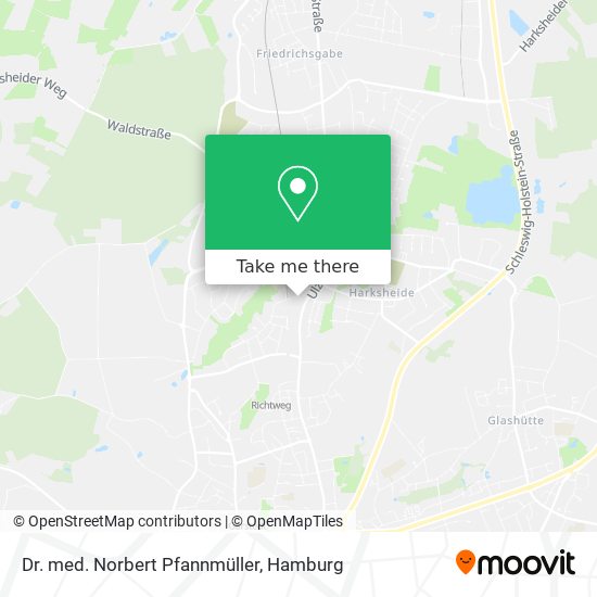 Dr. med. Norbert Pfannmüller map
