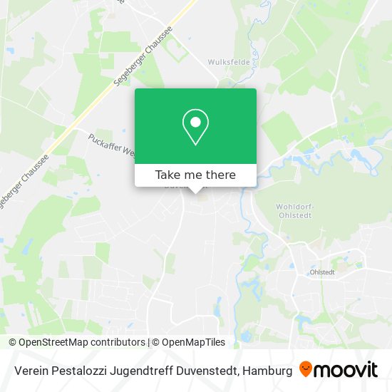 Verein Pestalozzi Jugendtreff Duvenstedt map