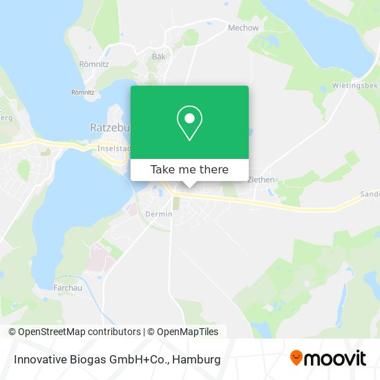 Innovative Biogas GmbH+Co. map