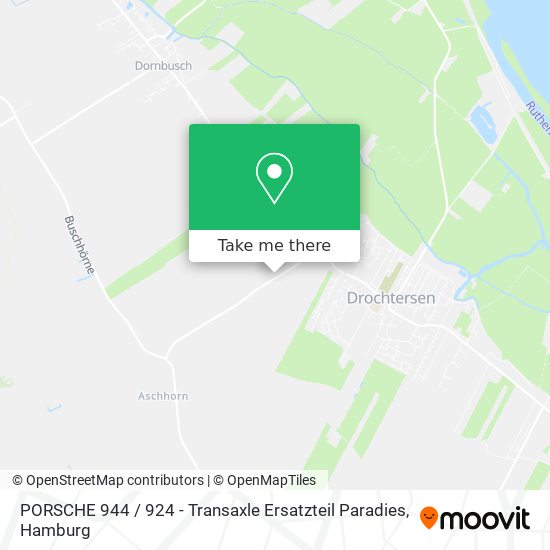 PORSCHE 944 / 924 - Transaxle Ersatzteil Paradies map