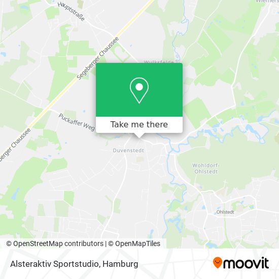 Alsteraktiv Sportstudio map