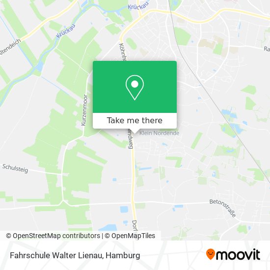 Fahrschule Walter Lienau map