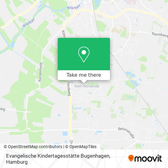 Evangelische Kindertagesstätte Bugenhagen map
