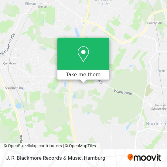 J. R. Blackmore Records & Music map