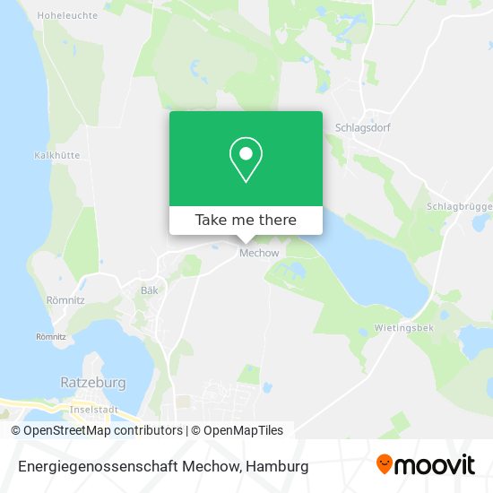Energiegenossenschaft Mechow map