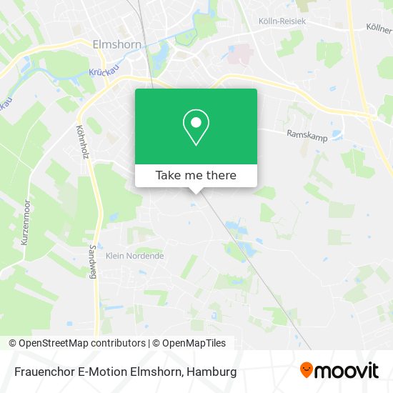 Frauenchor E-Motion Elmshorn map