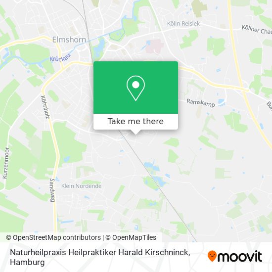 Карта Naturheilpraxis Heilpraktiker Harald Kirschninck