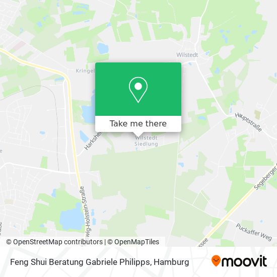 Feng Shui Beratung Gabriele Philipps map