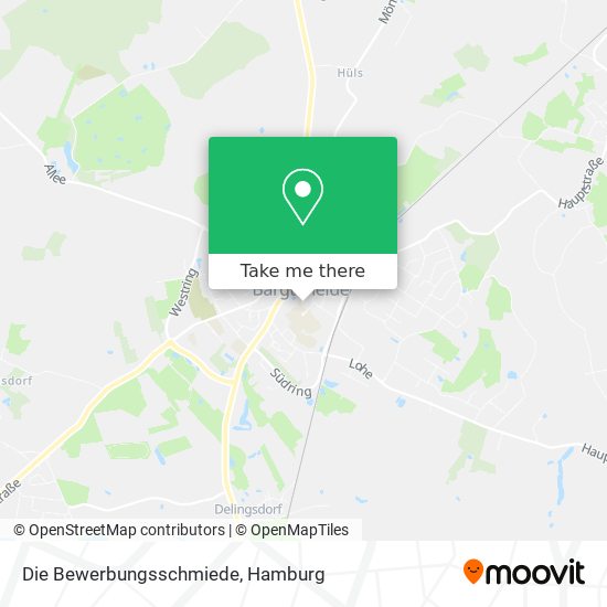 Die Bewerbungsschmiede map