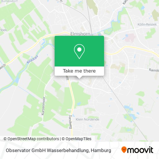 Observator GmbH Wasserbehandlung map