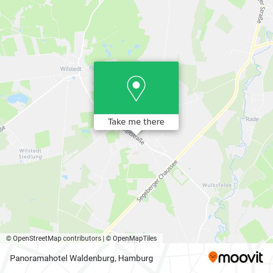 Panoramahotel Waldenburg map
