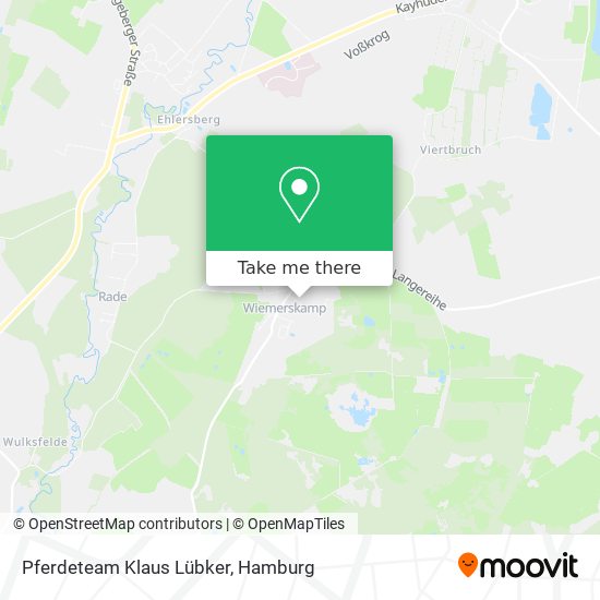 Pferdeteam Klaus Lübker map