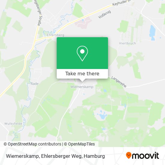 Wiemerskamp, Ehlersberger Weg map
