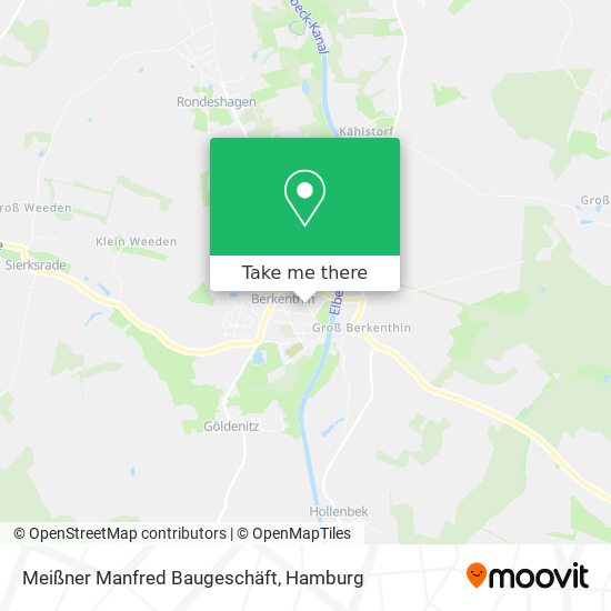 Meißner Manfred Baugeschäft map