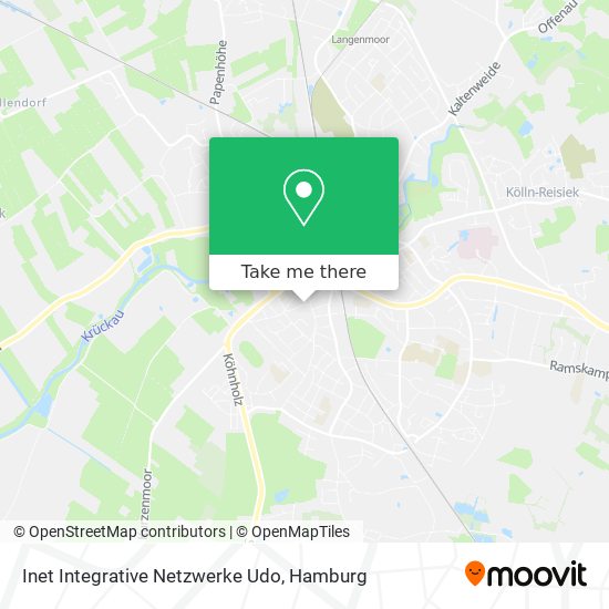 Inet Integrative Netzwerke Udo map