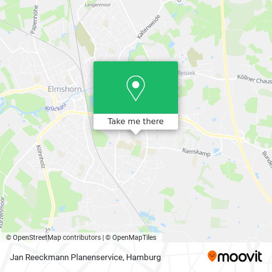 Jan Reeckmann Planenservice map