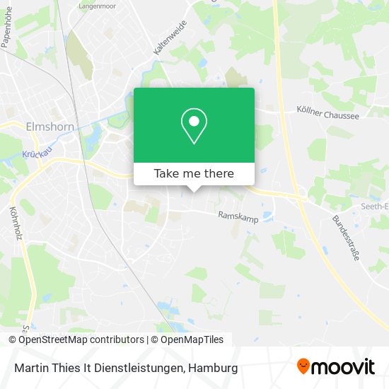 Martin Thies It Dienstleistungen map