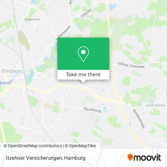 Itzehoer Versicherungen map