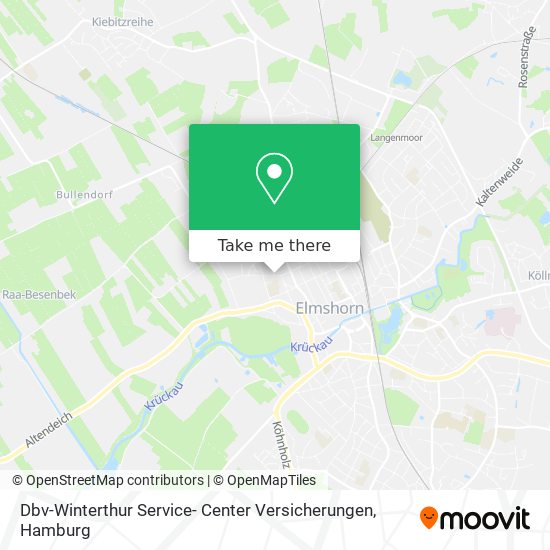 Dbv-Winterthur Service- Center Versicherungen map