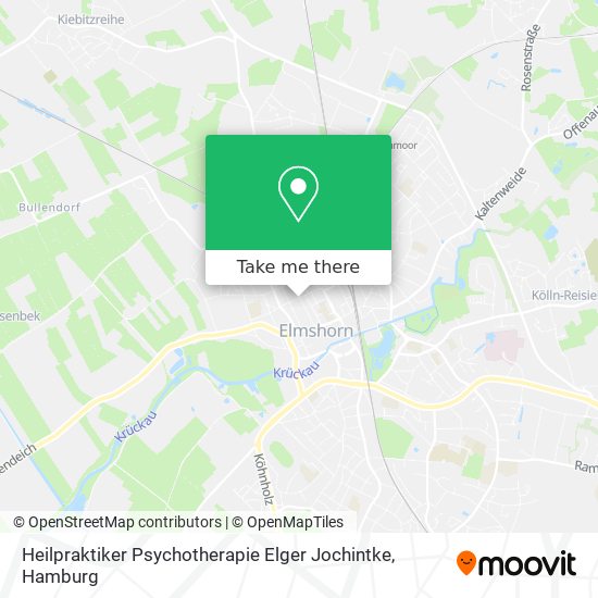 Heilpraktiker Psychotherapie Elger Jochintke map