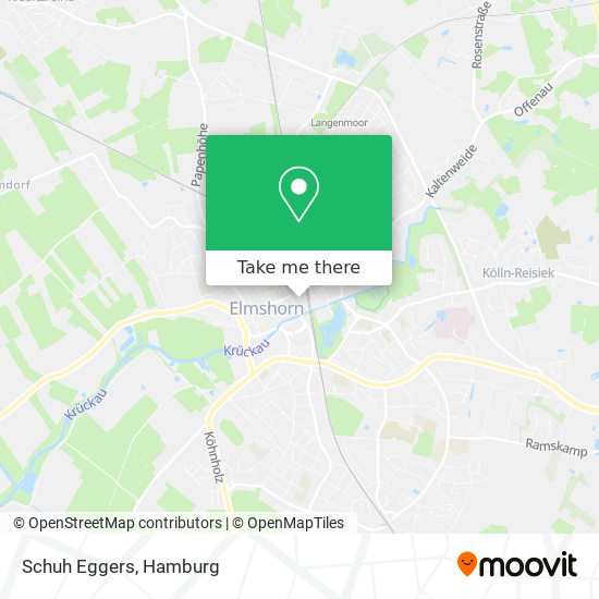 Schuh Eggers map