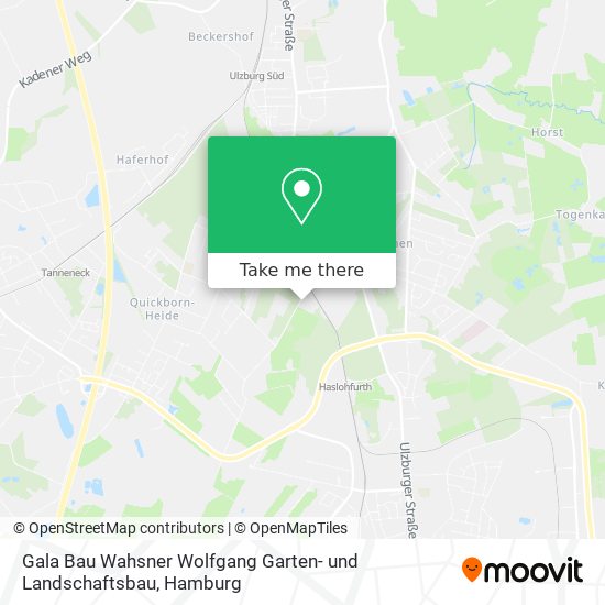 Gala Bau Wahsner Wolfgang Garten- und Landschaftsbau map