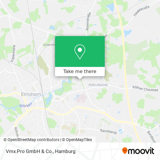 Vmx.Pro GmbH & Co. map