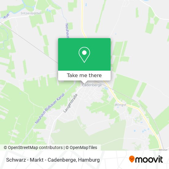 Schwarz - Markt - Cadenberge map