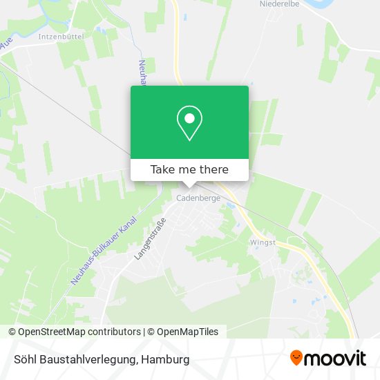 Söhl Baustahlverlegung map