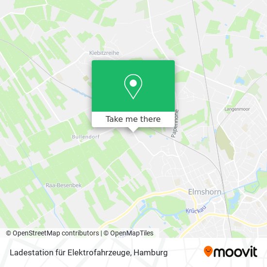 Карта Ladestation für Elektrofahrzeuge