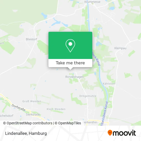 Карта Lindenallee