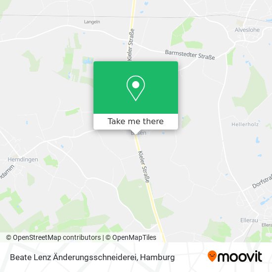 Beate Lenz Änderungsschneiderei map