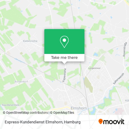 Карта Express-Kundendienst Elmshorn