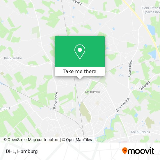 DHL map