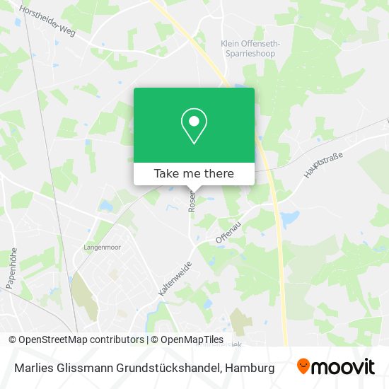 Карта Marlies Glissmann Grundstückshandel