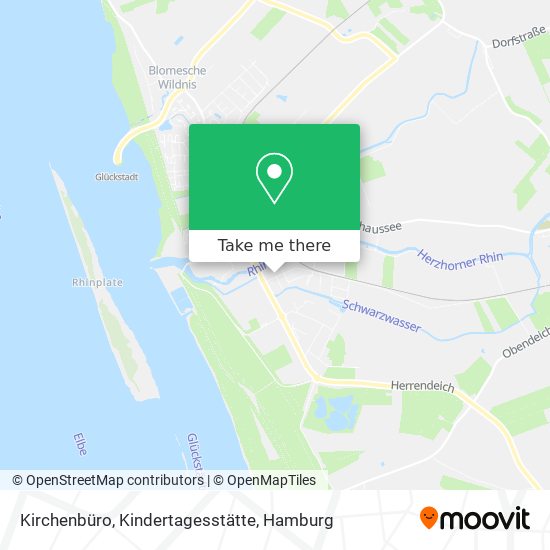 Kirchenbüro, Kindertagesstätte map