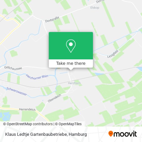Карта Klaus Ledtje Gartenbaubetriebe
