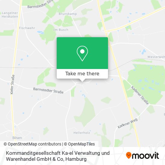 Карта Kommanditgesellschaft Ka-el Verwaltung und Warenhandel GmbH & Co