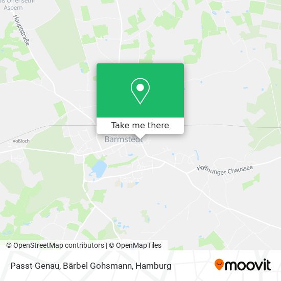 Passt Genau, Bärbel Gohsmann map