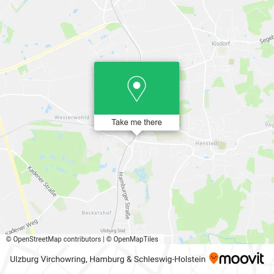 Карта Ulzburg Virchowring