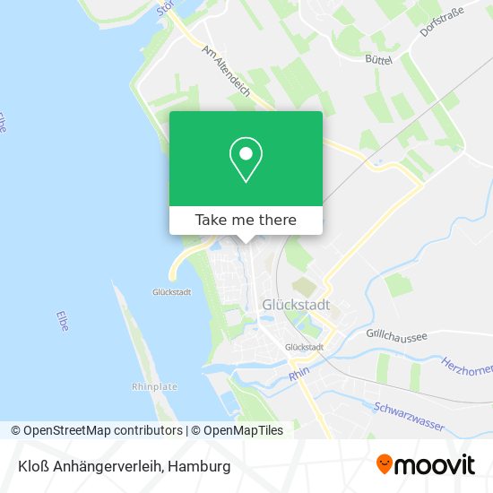 Kloß Anhängerverleih map