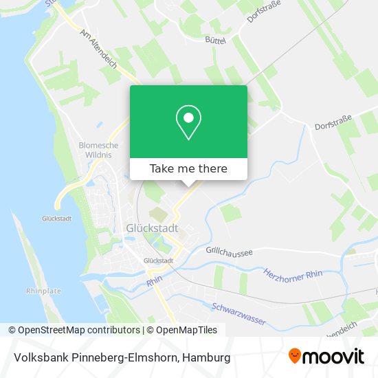 Volksbank Pinneberg-Elmshorn map