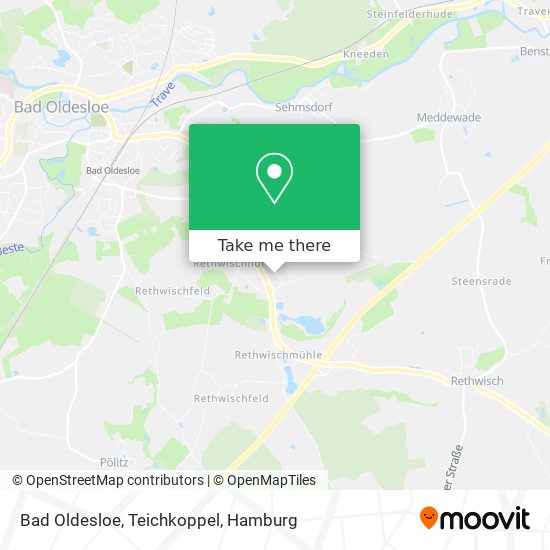 Bad Oldesloe, Teichkoppel map