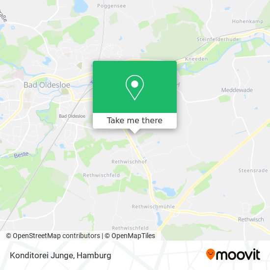 Konditorei Junge map