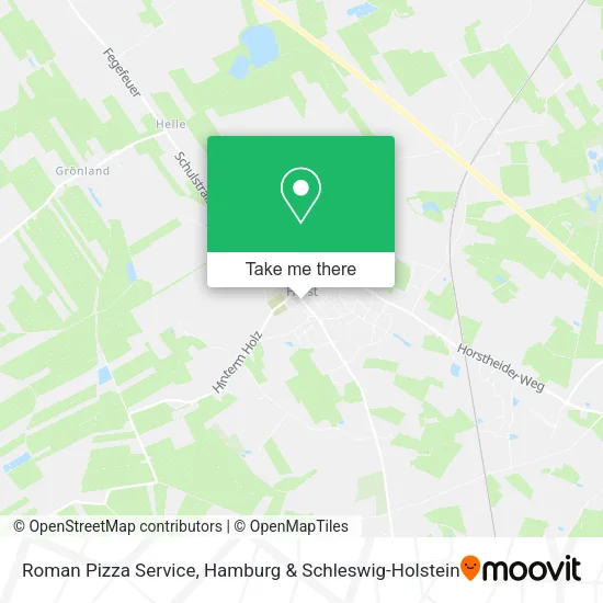 Карта Roman Pizza Service
